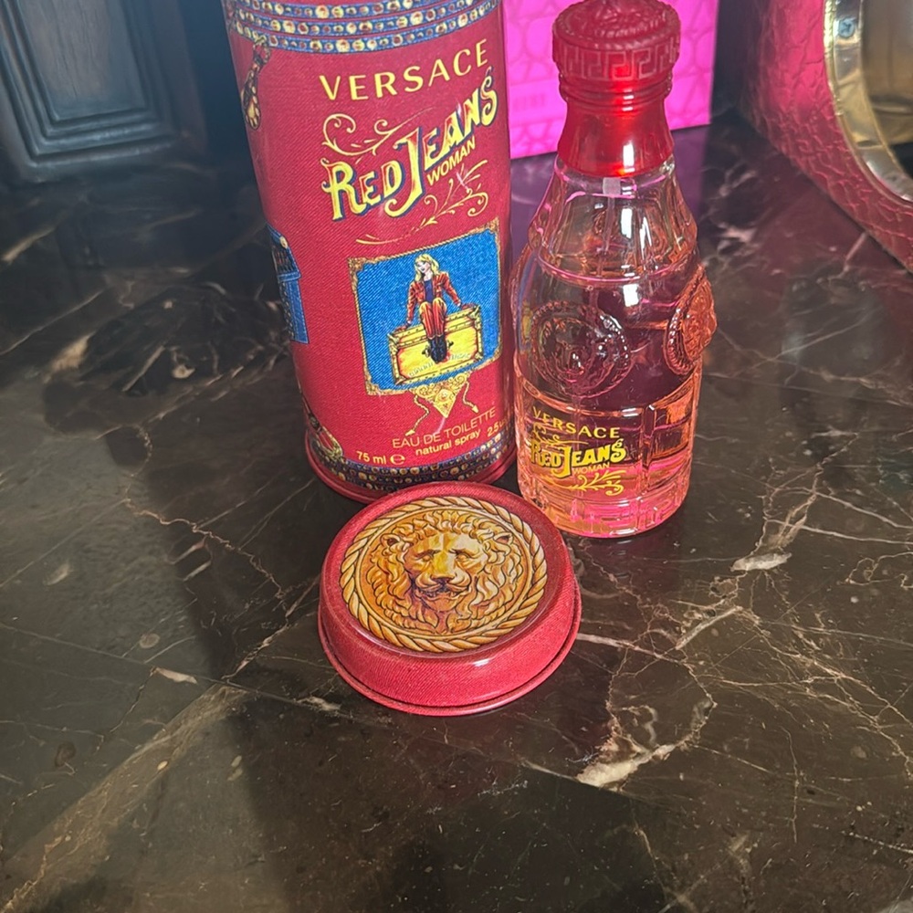 Versace Red Jeans